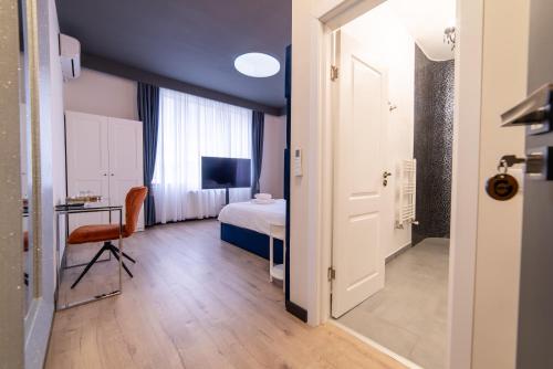Cama o camas de una habitación en Zero