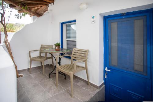 Балкон или терраса в Vassilia on the beach Serifos