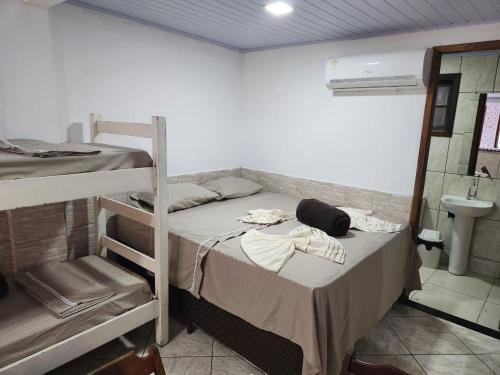 Postel nebo postele na pokoji v ubytování Suite Anjesa