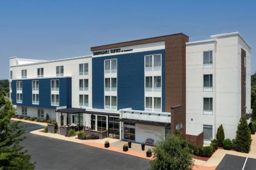 a rendering of the front of the hampton inn suites at SpringHill Suites by Marriott Tuscaloosa in Tuscaloosa