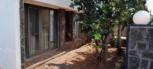 Un jardín fuera de Villa O'Sables
