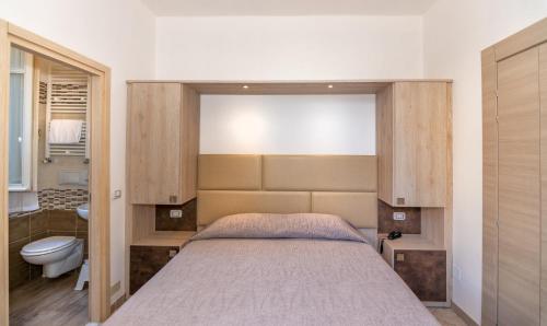 Koupelna v ubytování Hotel Eura