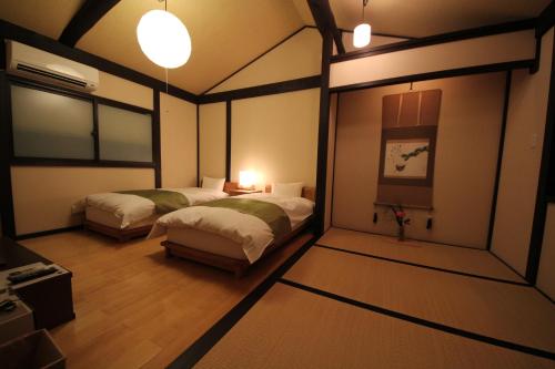 Cama o camas de una habitación en Wakakusa-an