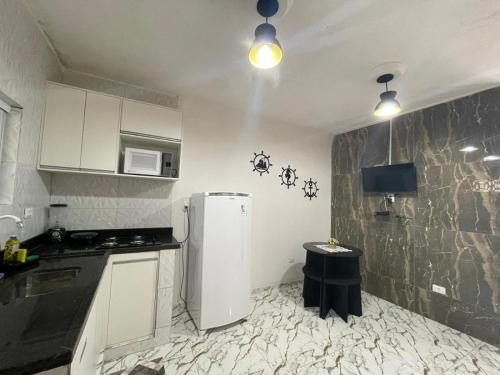 Kuchyň nebo kuchyňský kout v ubytování Flat 2 Marias