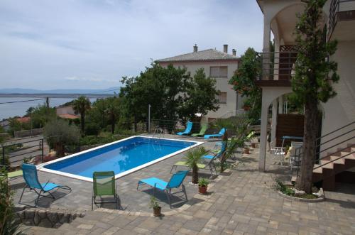Πισίνα στο ή κοντά στο Apartments Lounger Crikvenica