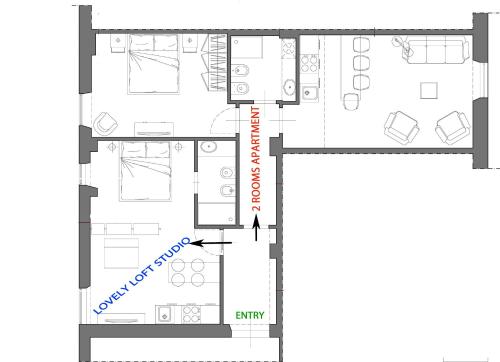 Roma in Relax Lovely Loft in the center of Rome Fabrizia