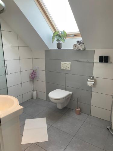 Koupelna v ubytování Apartment Varnsdorf Nr.1