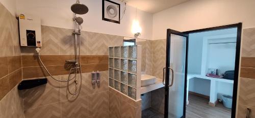 Koupelna v ubytování IBIZA BEACH Resort