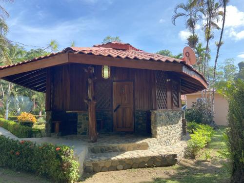 O edifício onde o hotel está situado