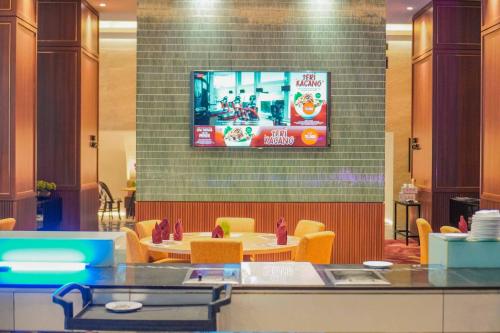 Posezení v ubytování The Premiere Hotel Pekanbaru