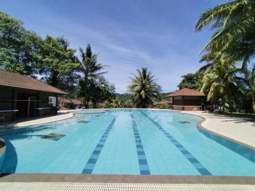 Kolam renang di atau dekat dengan KK Kiansom Retreat