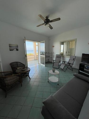 Posezení v ubytování Casa Aurora vista mare