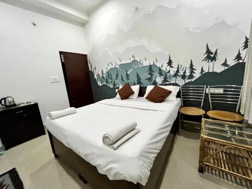 Cama o camas de una habitación en Joey's Homestay