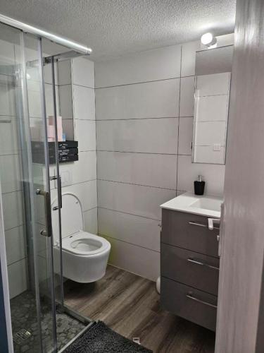 Résidence naturiste Éden plageにあるバスルーム