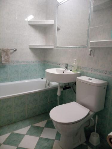 Ένα μπάνιο στο Bibi Apartment