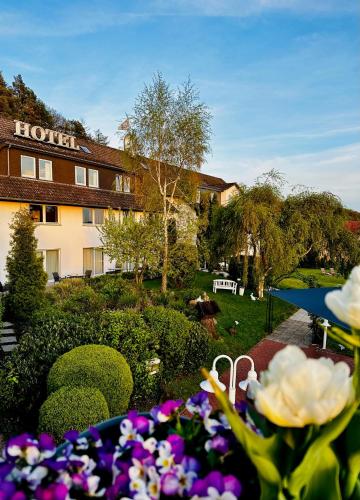 Zahrada ubytování Landhotel Bellevue