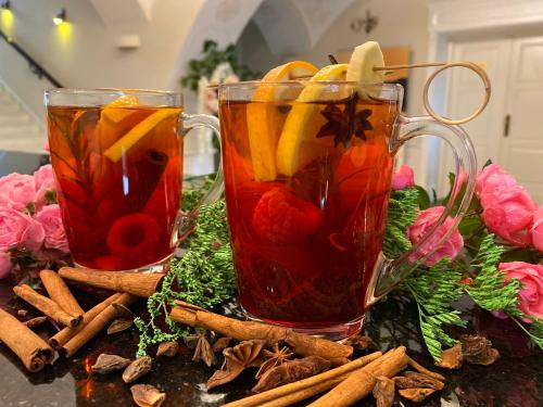 Nápoje v ubytování Hotel Pałac Borynia