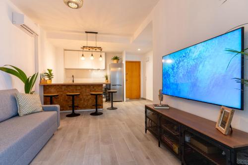 NUEVO 100% estrenar. Terraza, Ascensor, A/A, Vistas al mar