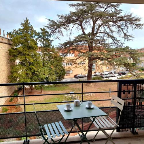 Un balcón o terraza en Zenao Albi - Résidence Stella