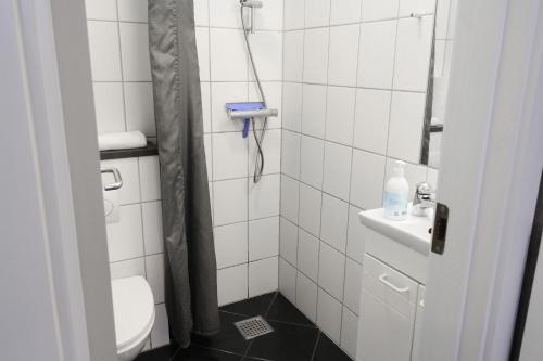 Koupelna v ubytování Hotel Aarhus City Apartments