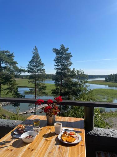 Naturlandskabet i nærheden af lejligheden