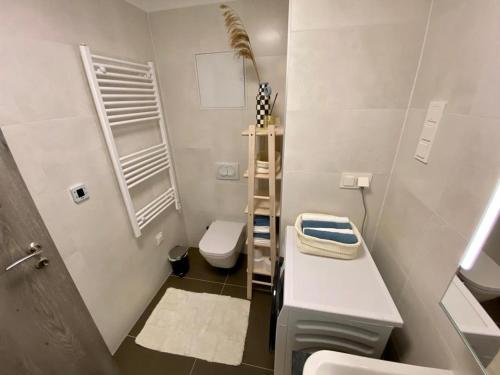 Koupelna v ubytování HelloBalaton Apartman