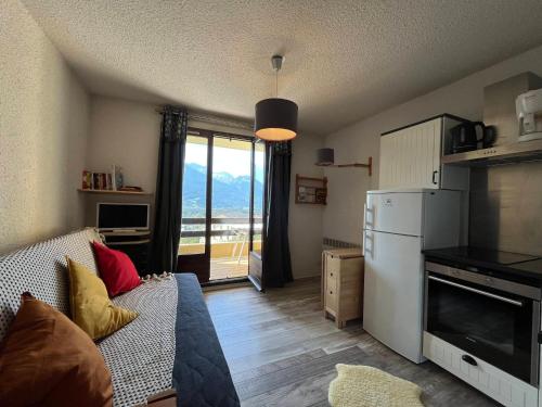 Appartement cosy à Barcelonnette, 4 pers, balcon, TV, cuisine équipée - FR-1-165A-156
