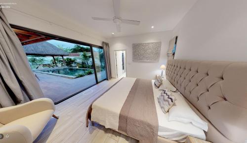 Posezení v ubytování Villa 7 HACIENDA Luxueuse & Exotique Piscine Privée PEYREBERE