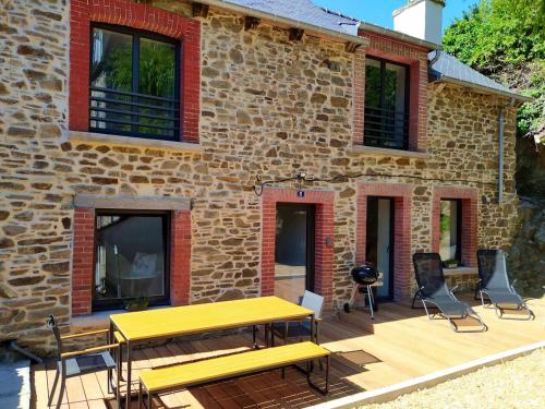 Maison de 3 chambres avec terrasse amenagee et wifi a Plerin