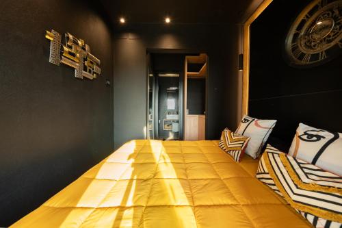 Ruang duduk di Glamping Green Sensations