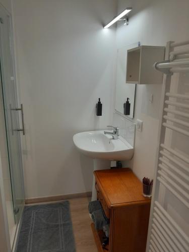 Koupelna v ubytování Le Relais de Louis