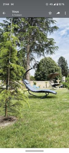 Zahrada ubytování Gîte la Baronnière