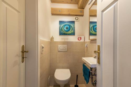 Koupelna v ubytování Mühlenhof Ferienwohnung 3a