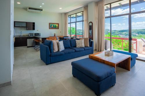 Zona de estar de Ocean Breath Villa at Villas Sol Resort