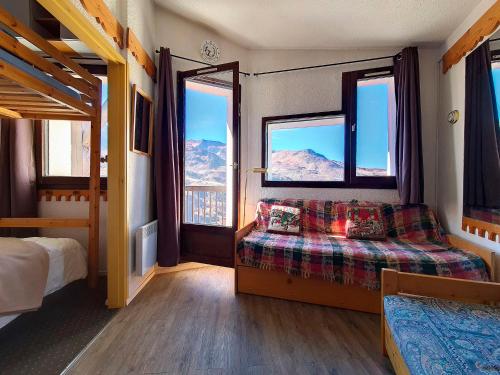 Appartement 2 pièces confortable proche pistes avec balcon - FR-1-344-250