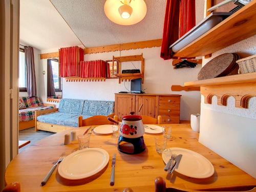 Appartement 2 pièces confortable proche pistes avec balcon - FR-1-344-250