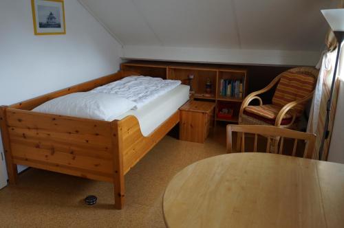 Postel nebo postele na pokoji v ubytování Kustverhuur, Park Scheldeveste Schelde 007