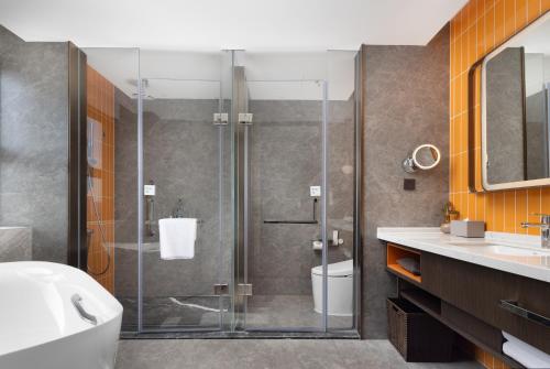 Koupelna v ubytování Home2 Suites by Hilton Guiyang Guanshanhu