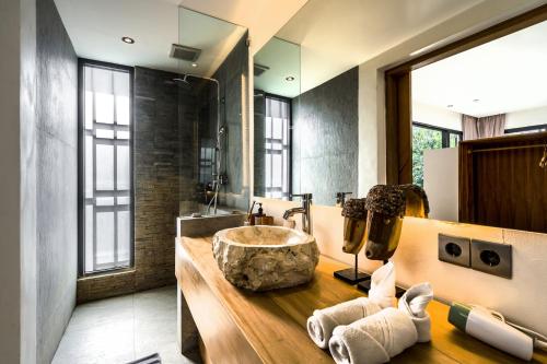 Et opholdsområde på Villa Ganesha by BaliSuperHost