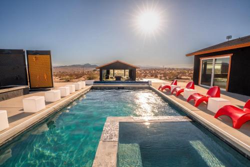 JTHAVN - Joshua Tree FULL House All in Modern Stargazing 4 Bedrooms