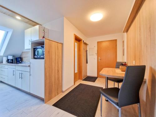 Dapur atau dapur kecil di Kalbe Milde, Ferienwohnung Altmark