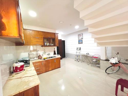 Η κουζίνα ή μικρή κουζίνα στο KENZPIA Homestay