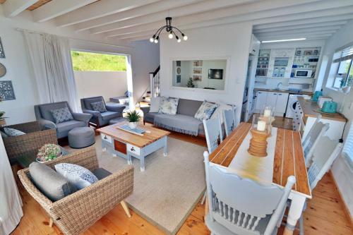 Χώρος καθιστικού στο Kykmar Penthouse