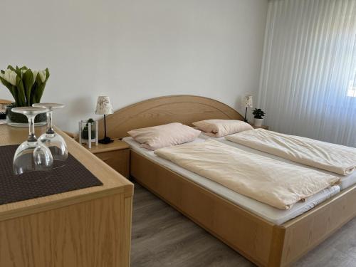 Postel nebo postele na pokoji v ubytování Hotel Schnepper