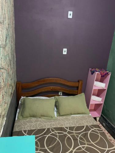 Cama o camas de una habitación en Hostel Morro de Sao Paulo