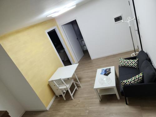 Χώρος καθιστικού στο CASA CLEO