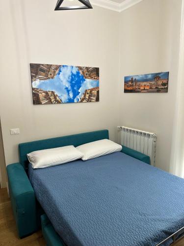 Posteľ alebo postele v izbe v ubytovaní Luxury Apartament's Celso