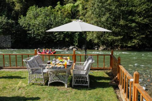 Paesaggio naturale nelle vicinanze del resort