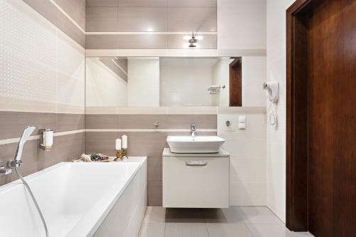 Kúpeľňa v ubytovaní Hotel Spa Laskowo