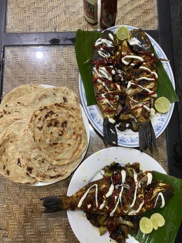 Comida en o cerca de este hostal o pensión